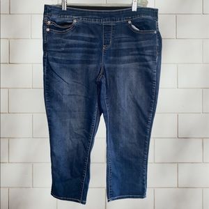 Maurices Pull On Jean Capris